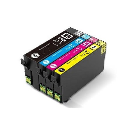 Negro 37ml compatible Epson WF-C4810DTWF-2.2KC13T09K14010